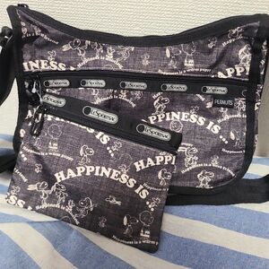 LeSportsac SNOOPY レスポートサック スヌーピー　ショルダーバッグ　ポーチ　バッグ