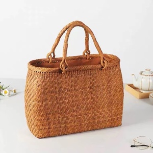  new arrival * worker handmade superior article * mountain .. basket bag hand-knitted mountain ... bag basket cane basket nature. superior article 