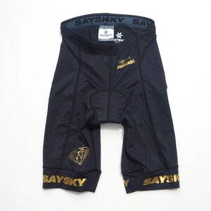 SAYSKYsei Sky GOLD TRI PANT:Black Gold( triathlon pants ):XS size 