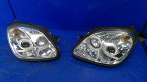 H13 year Benz SLK GF-170449 lighting ring attaching halogen head light headlamp left right set SONAR SK3301/SK3302 lighting verification OK