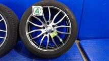 DORFREN ドルフレン シルバー 18x7.0J +55 5穴 PCD:114.3 18インチ アルミホイール 4本セット センターキャップ付 オデッセイ~外し_画像9