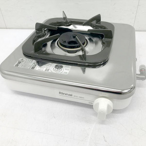 C6192YO *0515[ outlet ] one . gas portable cooking stove propane gas LP gas Rinnai RTS-1NDC(LP) 23 year made unused consumer electronics 