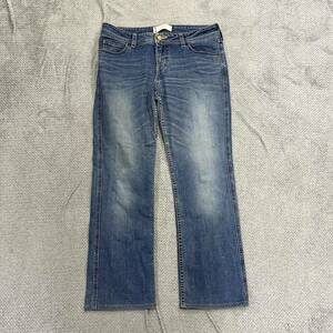 1円スタート! （20）Levi's signature リーバイス シグネチャー デニム ジーンズ ストレートパンツ 32インチ 青 メンズ ボトムス 最落なし