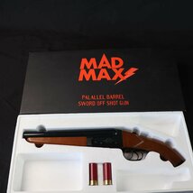 ハドソン産業 MAD MAX 水平２連 ダブルバレル ショットガン モデルガン SPG 木製ストック #11415_画像1