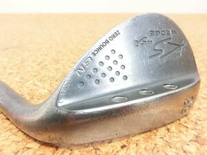 グリップ無♪maruman マルマン KS WEDGE ZERO BOUNCE GN ゼロバンス ウェッジ 56° スチールシャフト N.S.PRO FLEX-S 中古品♪F2436