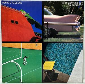 ②中古LPレコード簡易洗浄済み：BERTIE HIGGINS(バーティヒギンズ) / JUST ANOTHER DAY IN PARADISE(カサブランカ) (国内盤)