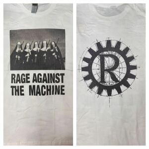 新品XL/送料230円/同梱2枚可/ギルダン5.3oz / バックプリント有り/RAGE AGAINST THE MACHINE /レイジアゲインストザマシーン/Tシャツ 