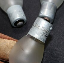 ヤフオク ロシア軍用 ビンテージ 電球 13V 25W 未使用錆あり 磨りガラス電球 8個（6＋2）BA15ｓ_画像6