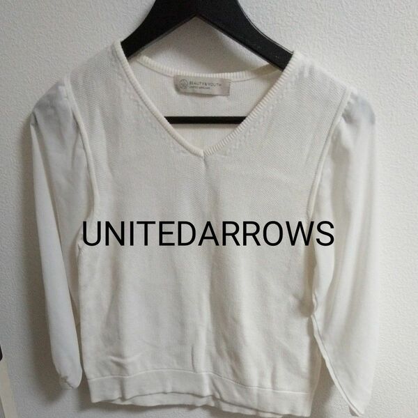 UNITEDARROWS　 トップス　シースルー長袖　夏ニット