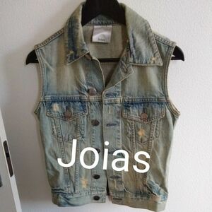 Joias　デニムベスト　