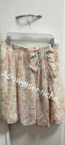 Apuweiser-riche花柄スカート