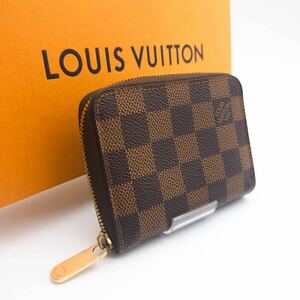 LOUIS VUITTON 新型モデル最高級美品ダミエ ジッピーコインパース ラウンドファスナーラウンドジップ小銭入れ コインケース コインパース 