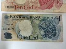 A 2385.ガーナ2種 紙幣 外国紙幣 旧紙幣 World Money _画像3