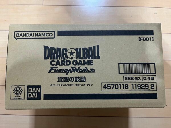 未開封1カートン(12box) ドラゴンボール フュージョンワールド 覚醒の鼓動