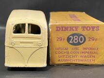 英 Dinky Toys #280(#29f)　Observation Coach (crm)　　ディンキー　オブザベーション　コーチ AEC A.E.C. vintage Meccano England GB UK_画像6