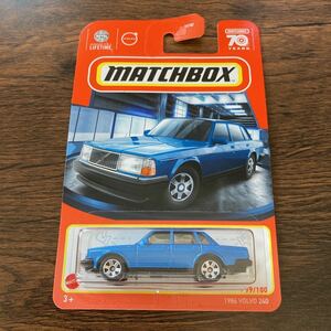マッチボックス MATCHBOX 1986 VOLVO 240 ボルボ 240