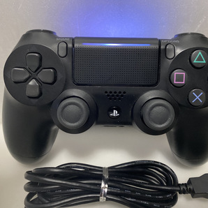 【送料無料】PS4 純正コントローラ★デュアルショック４★ジェットブラック★DUALSHOCK4②