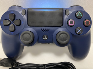 [ free shipping ]PS4 original controller / dual shock 4 * midnight * blue *DUALSHOCK4
