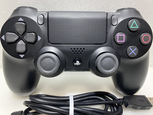 PS4 ワイヤレスコントローラー（DUALSHOCK4） ジェット・ブラック CUH-ZCT2J