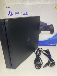 【1円～】PlayStation 4★CUH-2200A 500GB 本体★ジェットブラック★売切り