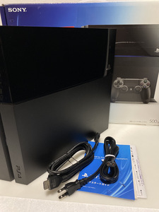 [ F.W8.01*1 jpy start ]PlayStation 4*CUH-1100A 500GB body * jet black * outright sales 