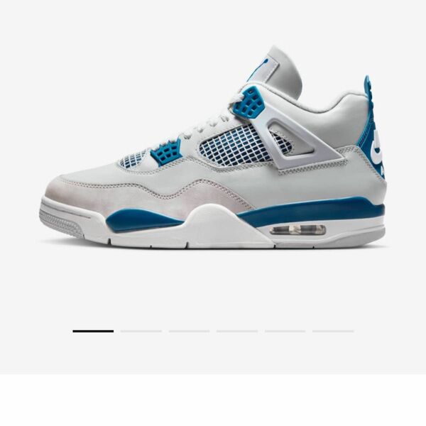 28cm Nike Air Jordan 4 Retro "Industrial Blue"