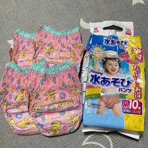 ムーニー　水あそびパンツ　Mサイズ 4枚