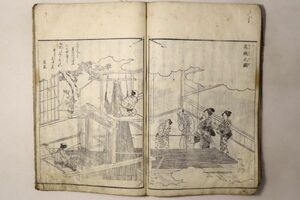 [... record under volume ] on .. country west . neutralization speed water spring ... peace 3 year 1 pcs. l. industry agriculture agriculture fiber made thread ukiyoe .. entering woodblock print old book peace book@ classic .r44