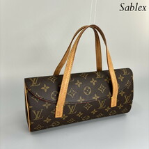 1円【極美品】LOUIS VUITTON ルイ ヴィトン モノグラム ソナチネ ハンドバッグ レディース　トートバッグ M51902_画像3