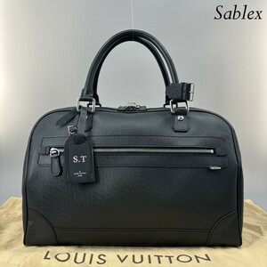 1円 ■未使用級■ LOUIS VUITTON ルイヴィトン M31152 タイガ スタニスラフ ボストンバッグ ハンドバッグ トラベルバッグ ブラック系 