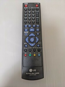 LG BDプレーヤーリモコン AKB73215303　No.12