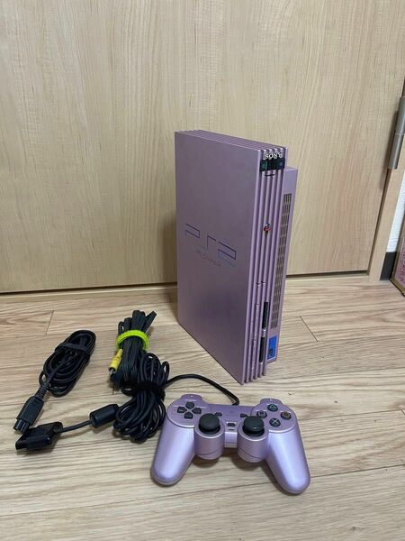 ps2 scph-50000 サクラピンク　AVケーブル　ACケーブル　付き