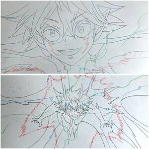 ブラッククローバー 原画 19枚 ラック／genga Cel　セル画 