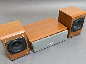 DENON small size sa round speaker set SYS-MG55 USED