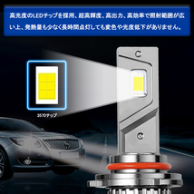 【FLD1382】LEDヘッドライト HB4 12V/24V車対応 64W(32W*2) ホワイト 6500k 12000LM 車検対応 フォグランプ 車/バイク用/トラック用 一体型_画像4