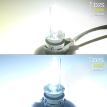 【FLD0413】純正交換用 HID バルブ D2S35w 新型車対応タイプ プロジェクタータイプ 専用 HIDバルブ 純正色 6000K LED ヘッドライト_画像3