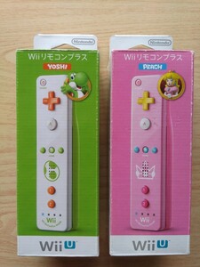 Wiiリモコンプラス ヨッシー、ピーチ 2個セット