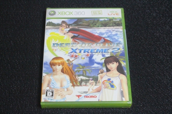 【送料込/未使用】XBOX360★ dead or alive xtreme2　★TECMO