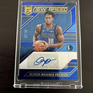 【激レア25枚限定】Olivier-Maxence Prosper 2023-24 RC Panini Donruss Elite Rookie Auto 直筆サイン オリビエ マクセンス プロスパー 