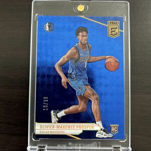 【激レア99枚限定】Olivier-Maxence Prosper 2023-24 RC Panini Donruss Elite Blue /99 オリビエ マクセンス プロスパー NBA ルーキー