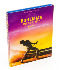 ボヘミアン・ラプソディ Bohemian Rhapsody ポストカード付 クイーン フレディ・マーキュリー BD ブルーレイ Blu-ray+DVD 中古 セル版