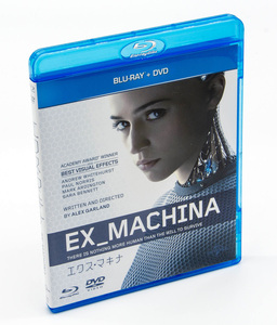 エクス・マキナ EX_MACHINA Blu-ray + DVD アリシア・ヴィキャンデル 中古 セル版 ポストカード付