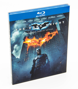 ダークナイト The Dark Knight BD 2枚組 Blu-ray クリスチャン・ベール ヒース・レジャー マイケル・ケイン 中古 セル版