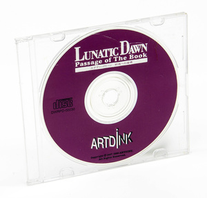 ARTDINK LUNATIC DAWN Passsage of The Book ルナティックドーン 前途への道標 Windows CD-ROM 中古 ディスクのみ