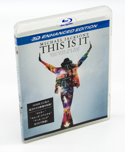 マイケル・ジャクソン THIS IS IT 3D ENHANCED EDITION MICHAEL JACKSON'S THIS IS IT ブルーレイ BD Blu-ray 中古 セル版 非売品