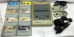 #12329A[ junk ]Nintendo nintendo Super Famicom body soft game machine . summarize 