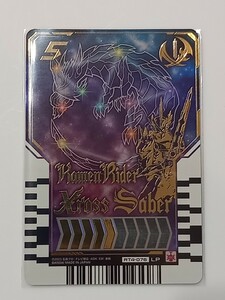  Kamen Rider Cross Saber Phase04 LP Legend rider Parallel Rare Kamen Rider Gotcha -do ride kemi- trading card 