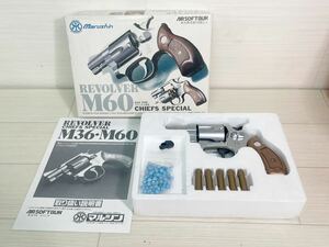 [ML10785-8]1円〜！マルシン　リボルバーM60 38 S&W SPL ガスガン ASGK