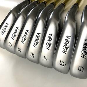 本間 ホンマ HONMA BERES ベレス IS-05 アイアン 5-11 7本 ARMRQ∞ 48 SR アーマック 3スター 3星 ★★★ ※拡大画像ありの画像3