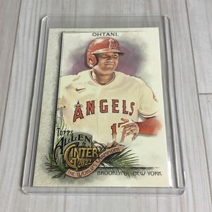 大谷翔平 topps Allen Ginter #58. 1127 MLB エンゼルス　ドジャース